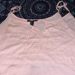 forever 21 pink tank top
